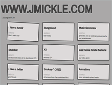 Tablet Screenshot of jmickle.com